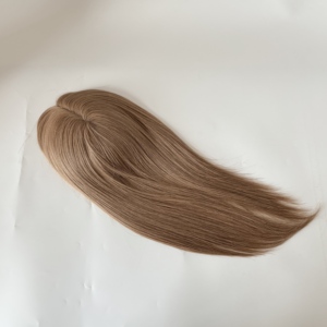 Perruques pour femmes 5.5*6.5 Mono, cheveux naturels, pour cheveux clairsemés, toupet féminin, couleur naturelle, densité 130% # 8 - Product Image 2
