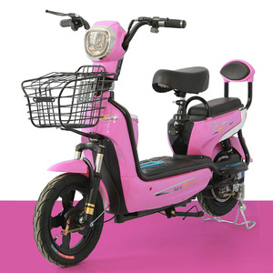 Trottinette électrique 350W avec moteur sans balais, batterie 1220Ah, autonomie 35-50km, couleur rose, prise EU, commerce transfrontalier - Product Image 3