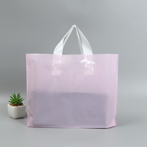 Tùy Chỉnh Thiết Kế Logo In Ấn Nhiệm Vụ Nặng Nề Ldpe Vòng Lặp Mềm Xử Lý Nhựa Mua Sắm Túi Công Suất Lớn Mua Sắm Túi - Product Image 3