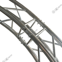 Truss de espiga de alta calidad aprobado por Tuv, armazón de arco de aluminio personalizado con placa base para espectáculo