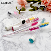 Brosse de Nettoyage de Cils Marque Blanche en Gros avec Étui, Brosse pour Extensions de Cils