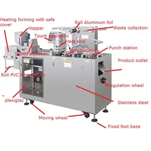 DPP150E máquina de embalagem blister para seringa GMP Standard