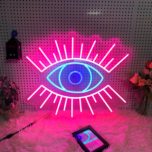 LED Neon <b>Light</b>, multi-color <b>wall</b> decor, <b>plug</b> powered, static display, ideal for bar decoration. - Product Image 1