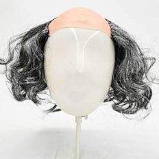 Peluca calva rizada Marquay - Product Image 1