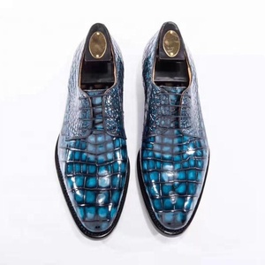 <span class=keywords><strong>Zapatos</strong></span> de Hombre Talla 12, Hechos a Mano con Piel de Cocodrilo Pura, <span class=keywords><strong>Zapatos</strong></span> Oxford de Lujo Personalizados para Fiestas, Oficina y Vestir - Product Image 1