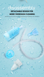 नवजात शिशु मुंह सक्शन नाक एस्पिरेटर स्वच्छ म्यूकस नवजात एंटी-रिफ्लक्स नाक कैथेटर नाक एस्पिरेटर - Product Image 4