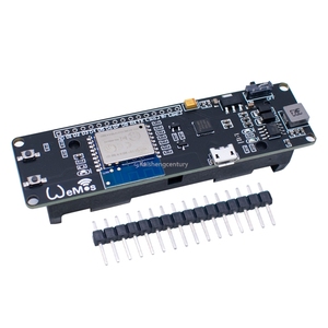 Módulo WiFi WeMos D1 ESP-Wroom-02 ESP8266 <span class=keywords><strong>Nodemcu</strong></span> con Placa de Desarrollo para Carga de Batería <span class=keywords><strong>18650</strong></span> - Product Image 2