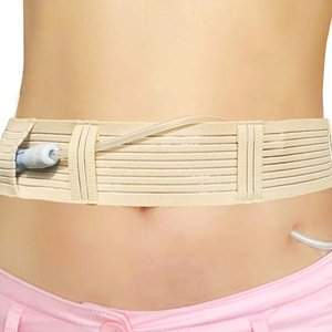 Sabuk katun perlengkapan kateter dialisis hewan peliharaan melar aksesoris penahan perut sejuk dapat disesuaikan untuk keamanan - Product Image 5