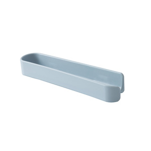 Wall Mounted Cling Film Holder Punch Free Kitchen Storage Rack For Paper <b>Towel</b> And Plastic <b>Wrap</b> Rectangle Blue C2014 - Product Image 5