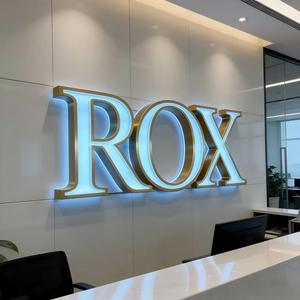 Letrero LED Acrílico Personalizado para Interiores y Exteriores, Resistente al Agua IP65, Letrero Luminoso 3D Retroiluminado para Decoración de Tiendas y Publicidad - Product Image 3