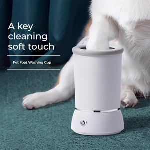 Automatic Soft Silicone <strong>Paw</strong> Cleaner Massager Dogs/Cats Sustainable Plastic <strong>Pet</strong> Waste Disposal Cup Eco-Friendly <strong>Paw</strong> Grooming