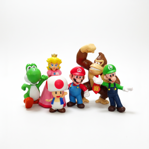 Set di 6 <span class=keywords><strong>Pezzi</strong></span> della Serie <span class=keywords><strong>Mario</strong></span>, Modellini in PVC di Super <span class=keywords><strong>Mario</strong></span>, Regalo Perfetto per Bambini - Product Image 6