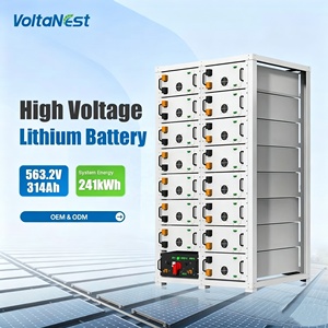 볼타네스트 200-300KWH HV 314Ah 563.2V-768V 랙 마운트 리튬인산철(LiFePO4) 배터리 팩 176-241kWh - Product Image 1