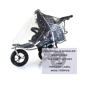 Cubierta Impermeable Universal de Plástico para Cochecito de Bebé, Protector contra la Lluvia para Cochecitos - Product Image 1