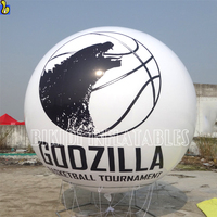 Sphère hélium gonflable K7048, ballon pour la publicité, diamètre de 2m