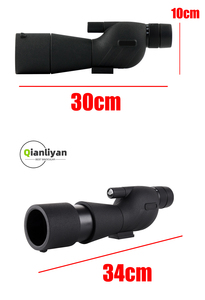 25-75x60 Taschen-Monokular-Teleskop aus Kunststoff mit <span class=keywords><strong>8</strong></span>-Feld-Sichtfeld, HD BAK4, mehrfach beschichtet, IPX5 wasserdicht, für Vogelbeobachtung und Reisen - Product Image 3