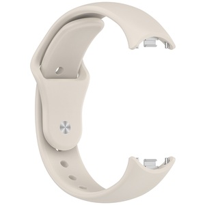 Pulsera deportiva de color sólido con hebilla inversa, pulsera de repuesto para Xiaomi <span class=keywords><strong>Mi</strong></span> Band 10 9 8 NFC, correa de reloj de silicona - Product Image 5