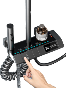 <span class=keywords><strong>Robinet</strong></span> <span class=keywords><strong>de</strong></span> <span class=keywords><strong>douche</strong></span> <span class=keywords><strong>thermostatique</strong></span> à poignée unique avec affichage LED, 4 modes, jet <span class=keywords><strong>de</strong></span> pluie, bec long, ABS, céramique, aluminium, robinets à débit contrôlé - Product Image 5