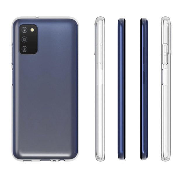 Ultra Thin Soft TPU Transparent Mobile Phone Case for Samsung Galaxy A03S 4G 164/A02S/M02/F02S phone case
