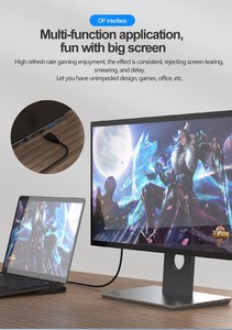 11 En 1 USB C Hub tipo C a 4K HDTV Displayport <span class=keywords><strong>VGA</strong></span> Triple adaptador de pantalla RJ45 PD SD TF tarjeta lectura Hub USB C estación de acoplamiento - Product Image 4
