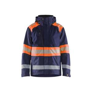 BLAKLADER - 442019778953XXL <b>Hi</b>-<b>Vis</b> Shell <b>jacket</b> Navy blue/<b>Orange</b> - EAN 7330509849248 <b>HI</b>-<b>VIS</b> WORKWEAR - Product Image 1