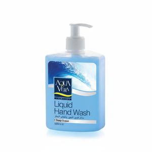 Jabón Líquido para Manos y Baño Aquavera 500ml, a Base de SLS, Certificado ISO 9001:2008 y GMP, Jabón Líquido para Adultos - Product Image 2