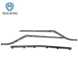 Pour <span class=keywords><strong>mercedes</strong></span>-benz pare-chocs avant bandes de garniture gauche et droite bandes de garniture centrale noir brillant C63 W205 W218 classe <span class=keywords><strong>AMG</strong></span> 2016-2021 - Product Image 4