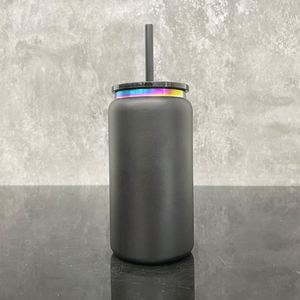 Gobelet isotherme en acier inoxydable 16oz effet arc-en-ciel pour gravure laser - Product Image 4
