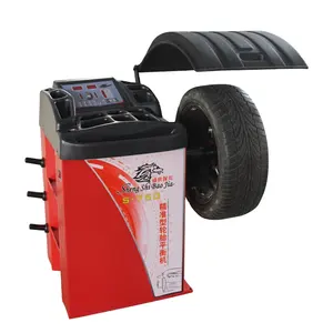 Balanceador de roda dinâmico de automóvel, cheio, manual, economia inteligente, máquina de balanço de pneus, para serviço de pneus