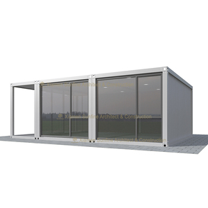 Mở Rộng Có Thể Gập Lại Di Động Tuyệt Vời Nhà Để Xe Prefab Bìa Di Động Gấp Xe <span class=keywords><strong>Container</strong></span> - Product Image 5