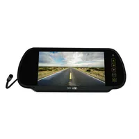Сенсорный Экран 4:3/16:9 автомобильное зеркало монитор 7 дюймов Автомобильный монитор камеры заднего вида