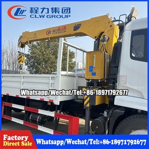 Prix usine Dongfeng 4x2 5 tonnes camion à <span class=keywords><strong>benne</strong></span> basculante avec manipulateur de <span class=keywords><strong>grue</strong></span> à vendre - Product Image 5