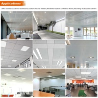 Plaques de plafond en aluminium perforé