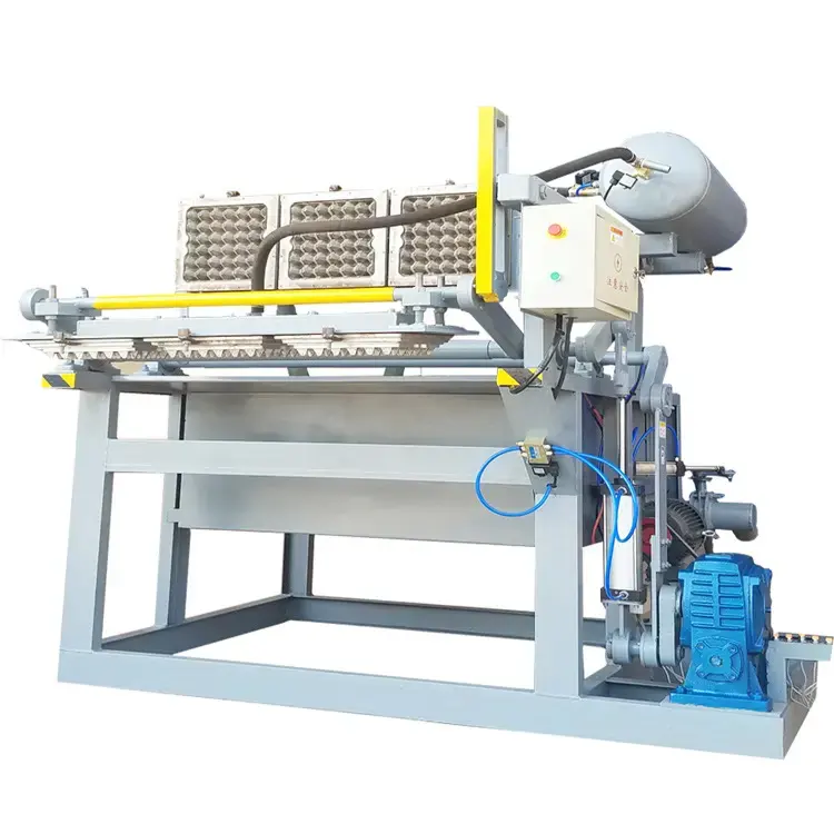 Precio de fabrica de la maquina de fabrication de bandejas y cajas de huevos de papel usado de venta caliente 2024