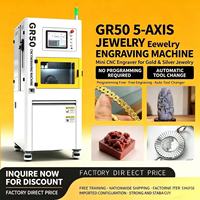 Máquina de Grabado y Fresado CNC de 5 Ejes de Alta Precisión para Joyería