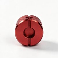 Bouton de réglage CNC pour brocheuse, en alliage d'aluminium 6061, utilisé pour verrouiller le positionnement des instruments et équipements.