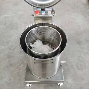 מסחרי תעשייתי נירוסטה צנטריפוגלי מיובש מכונת כביסה לייבוש מזון פירות - Product Image 4
