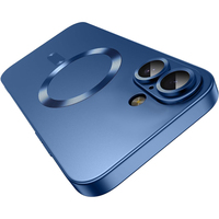   Coque Souple en Silicone Magnétique Mat pour iPhone 16E 16 15 14 13 12 11 Pro Max Plus, Couleur Unie Brillante Métallique