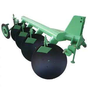 Round Tube Disc Plough Farm Implement Tractor Mounted 3 Disc Plough Agro Implements Pipe Plough