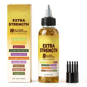 10'u <span class=keywords><strong>1</strong></span> Arada Saç Güçlendirici Büyüme Yağı - Kuru ve Hasarlı Saçlar ve Saç Dökülmesi İçin Kadınlar ve Erkekler İçin Bakım Yağı - Product Image 1