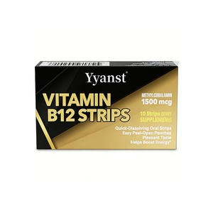 Tiras Orales de Vitamina B12 de Alta Calidad de Marca Privada que Aceleran la Actividad Metabólica y Aumentan la Energía de Forma Natural - Product Image 1