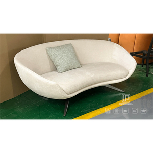Canapé d'angle Chesterfield en cuir de style européen moderne, extensible, pour salon, qualité supérieure - Product Image 3