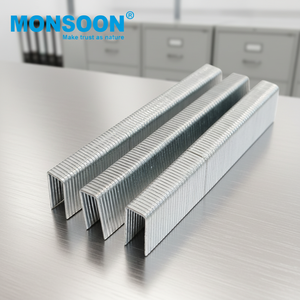 ตะปูชุบสังกะสีแบบไฟฟ้า ผู้ผลิตที่ดีที่สุดจากจีน ตะปูรูปตัวยู ตะปูเหล็กสำหรับปืนยิงตะปู ตะปูเหล็กชุบสังกะสี ตะปูสำหรับกล่องกระดาษ - Product Image 1