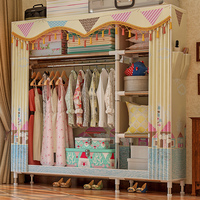 Porte coulissante en tissu pour chambre d'enfant, 1 pièce, moderne et personnalisé, pour enfants, organisateurs en tissu simple et bon marché pour garde-robe
