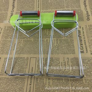 Metal Dish <b>Tongs</b> With Round Tube Handle Anti Scalding Poultry Lifters <b>Kitchen</b> Tools For Cooking And Serving - Product Image 3