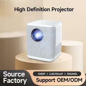 Proyector Inteligente Portátil S6 Full HD 1080P 4K, Mini Cine en Casa, Proyector <span class=keywords><strong>de</strong></span> Video LCD LED, Películas 4K, Android 9.0, Wifi - Product Image 4