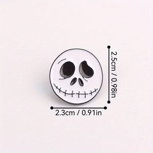 ตราที่สะดุดตาด้วยแม่ลายหัวกะโหลกเหมาะสำหรับคนที่ใส่ใจแฟชั่นในสุนทรียภาพแบบกอธิค - Product Image 6