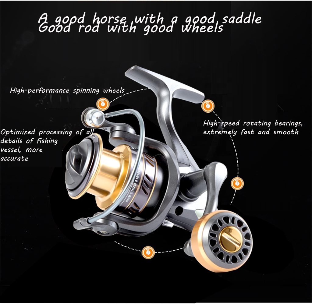 Light Weight CNC Aluminum Spool - Powerful Fishing Reel Light Weight CNC Aluminum Spool - Powerful Fishing Reel