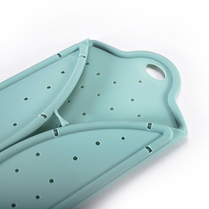 Paraspruzzi Pieghevole in Silicone Ecologico e Acciaio Inossidabile di Alta Qualità, 10-12 Pollici, Protezione Anti-Schizzi per Padelle, Multiuso per Grasso - Product Image 4