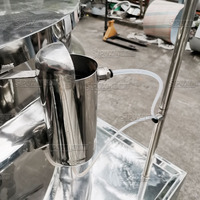 Usine de production d'homogénéisateur automatique en acier inoxydable 1000L réservoir de mélange savon liquide faisant la machine pour savon détergent